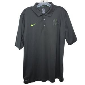 NIke BSBL New York MLB Baseball Dri Fit Polo Shirt XL